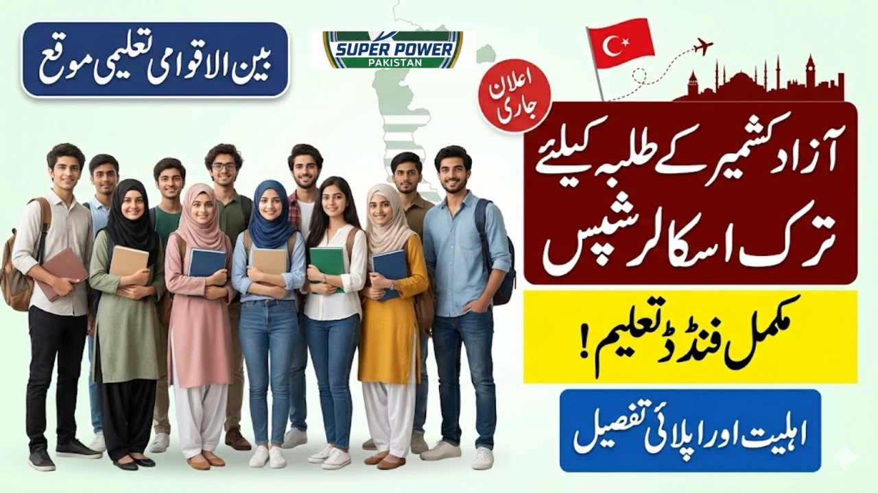 Azad Kashmir Students to Get Turkish Scholarships – Eligibility & Apply Details