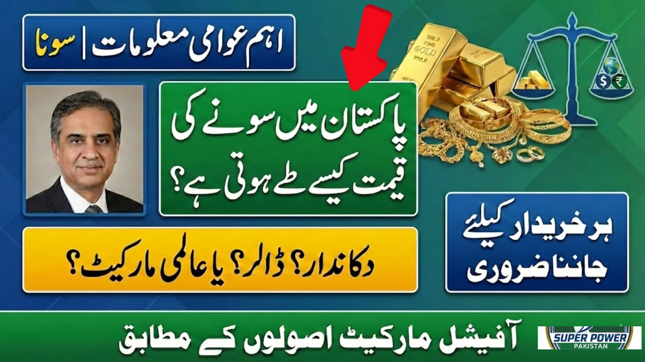 How Gold Price Is Set in Pakistan – Today Gold Price in Pakistan