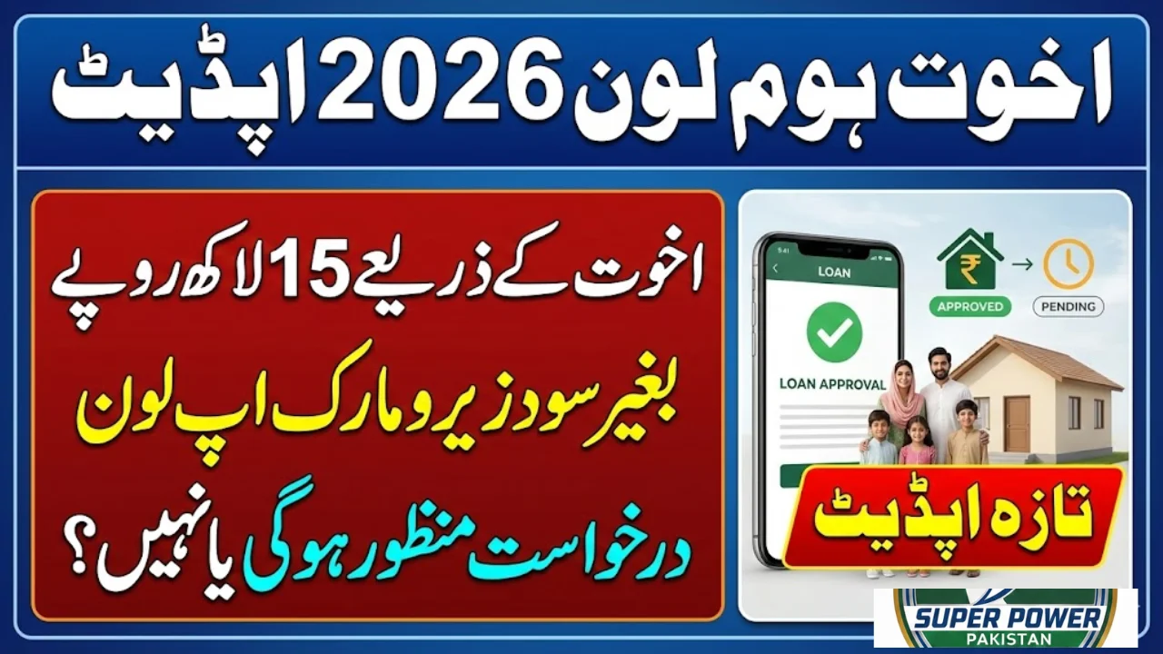 Akhuwat Interest-Free Home Loan 2026 – Get Up to Rs. 15 Lakh Without Markup