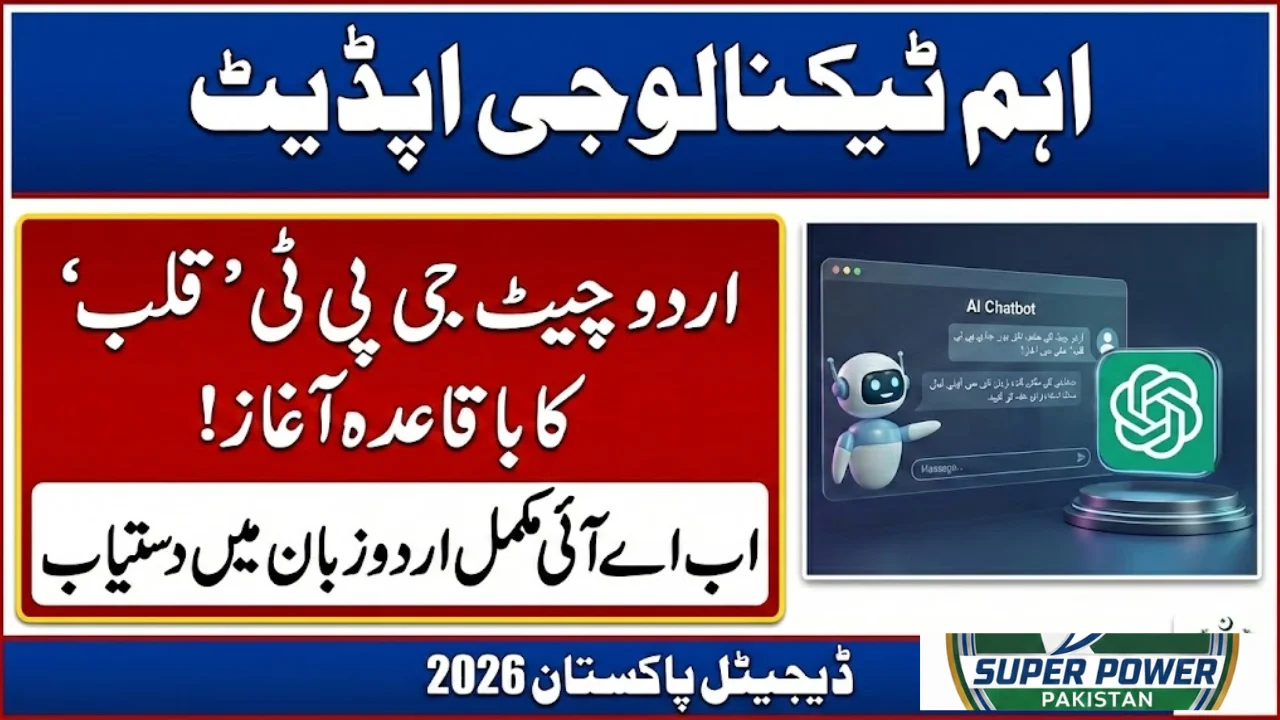 Urdu ChatGPT ‘Qalb’ Officially Launched – AI Now Available in Native Urdu